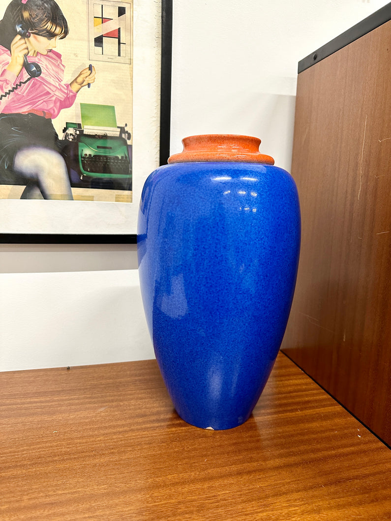Grand vase coloré