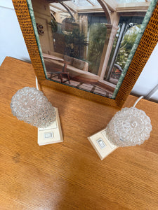 Paire de lampes à poser