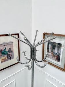 Porte-manteau chromé