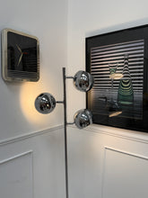 Charger l&#39;image dans la galerie, Lampadaire en chrome vintage
