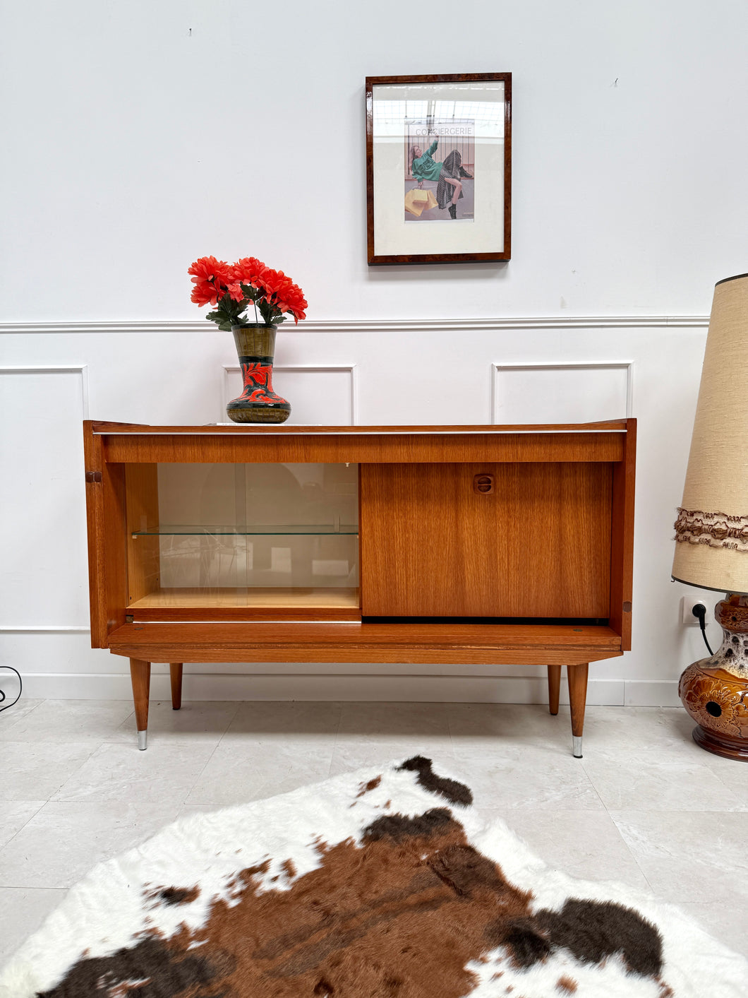 Petite enfilade scandinave éclairée
