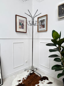 Porte-manteau chromé