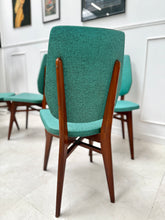 Charger l&#39;image dans la galerie, Lot de 5 chaises vertes
