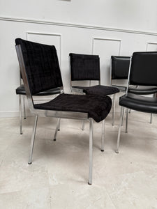 Lot de 5 chaises années 70