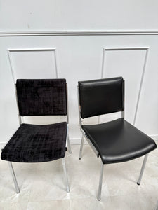 Lot de 5 chaises années 70