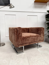 Charger l'image dans la galerie, Fauteuil design Moka mousse