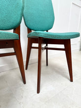 Charger l&#39;image dans la galerie, Lot de 5 chaises vertes