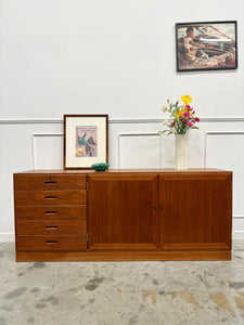 Enfilade scandinave en teck