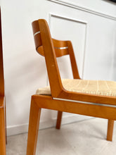 Charger l'image dans la galerie, Lot de 6 chaises tissu beige