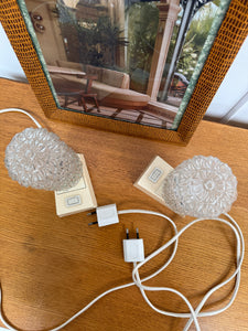 Paire de lampes à poser