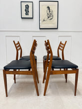 Charger l'image dans la galerie, Lot de 4 chaises scandinaves