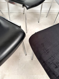 Lot de 5 chaises années 70