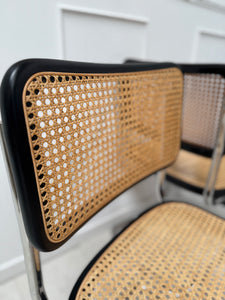 Lot de 4 chaises B32 noires