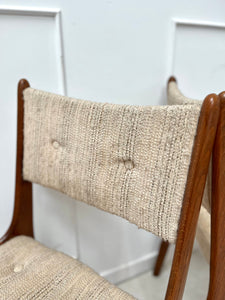 Paire de chaises danoises vintage