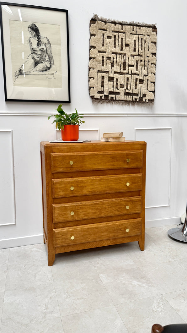Commode vintage en chêne