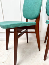 Charger l&#39;image dans la galerie, Lot de 5 chaises vertes