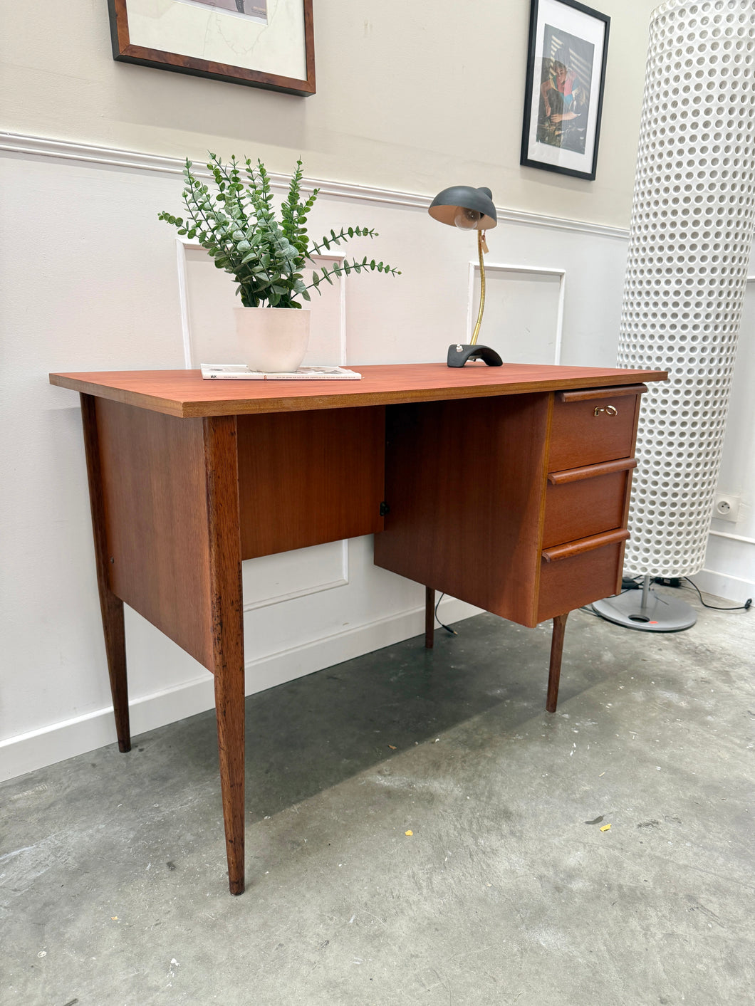 Bureau vintage scandinave mid century