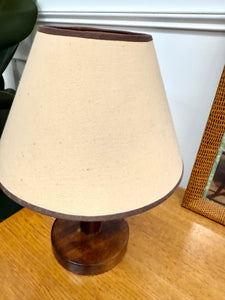 Lampe de chevet bois