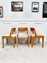 Charger l'image dans la galerie, Lot de 6 chaises tissu beige