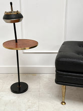 Charger l&#39;image dans la galerie, Pouf en skaï noir