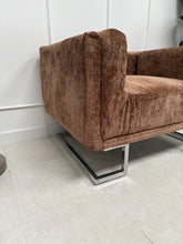 Charger l'image dans la galerie, Fauteuil design Moka mousse