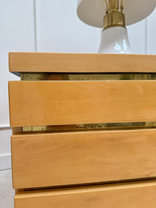 Paire de tables de chevet Mahey
