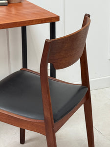 Chaise scandinave en teck vintage
