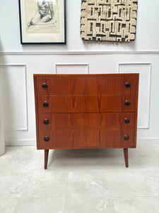 Commode scandinave en teck vintage