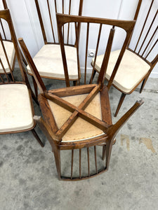 Série de 6 chaises DLG Charles Ramos