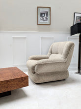Charger l&#39;image dans la galerie, Fauteuil beige années 70