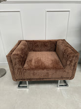 Charger l'image dans la galerie, Fauteuil design Moka mousse