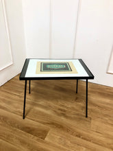 Charger l&#39;image dans la galerie, Table d’appoint en métal noir