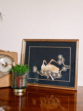 Charger l&#39;image dans la galerie, Cadre vintage oiseau en paille