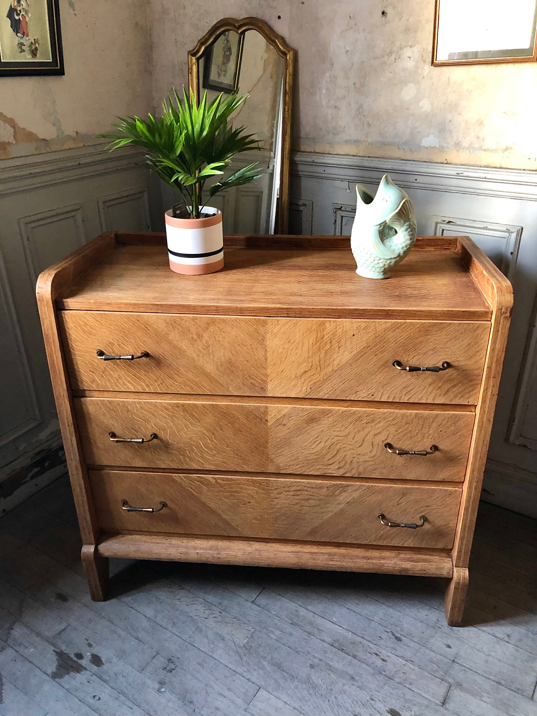 Commode vintage - style rustique
