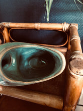 Charger l&#39;image dans la galerie, Pichet / vase céramique verte poisson