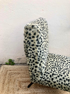 Chauffeuse 50’s léopard