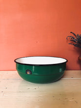 Charger l&#39;image dans la galerie, Coupe vintage - tôle émaillée verte