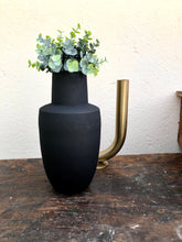 Charger l&#39;image dans la galerie, Vase noir mat
