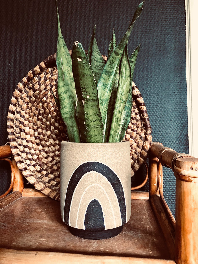 Cache pot en céramique