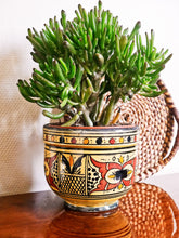 Charger l&#39;image dans la galerie, Pot de fleur artisanal marocain