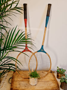 Raquettes de badminton vintage