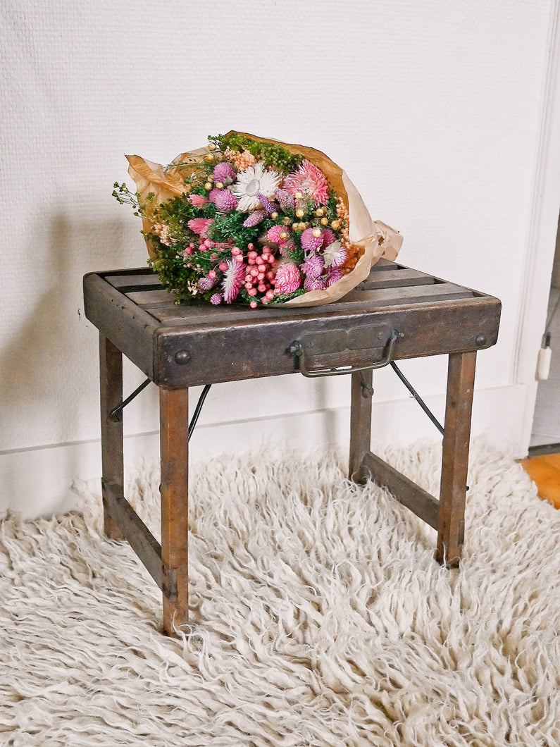 Tabouret pliable vintage