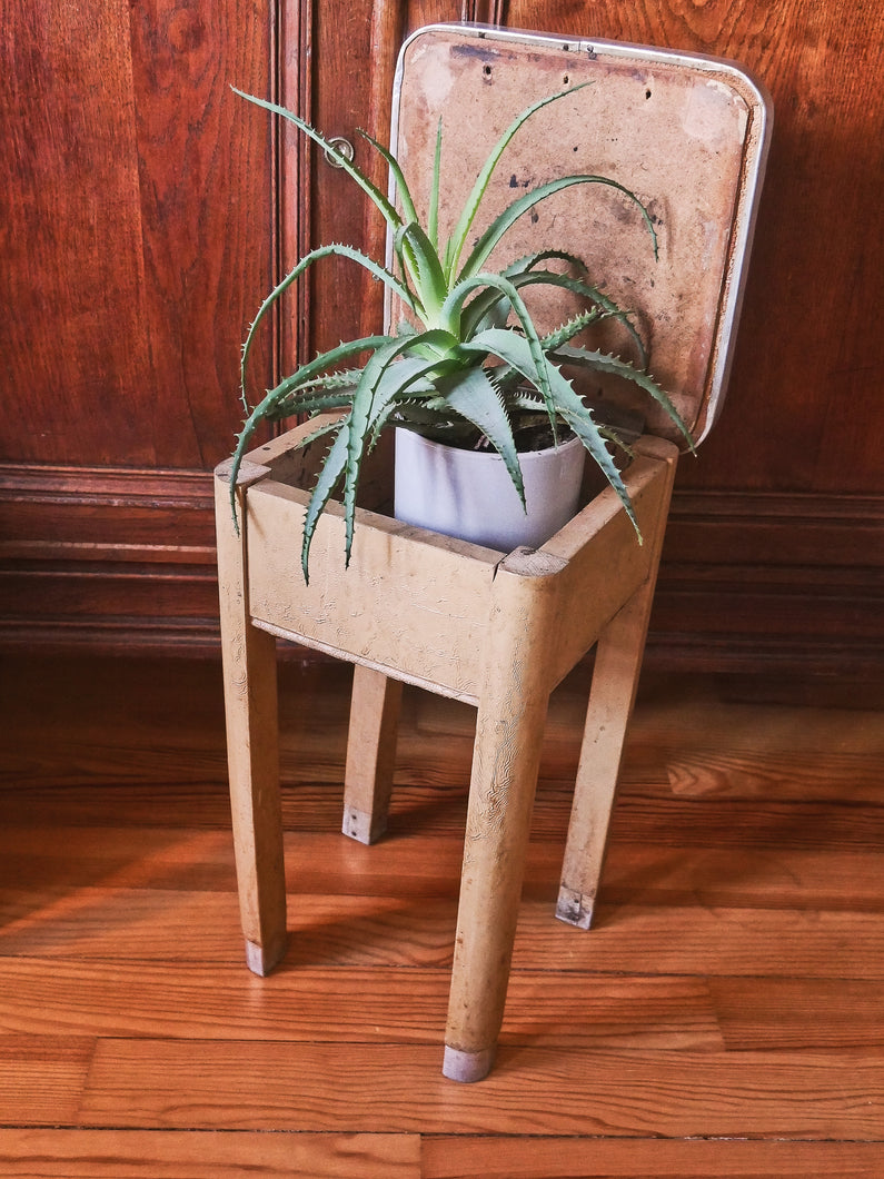 Tabouret de rangement vintage